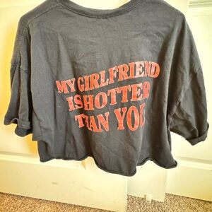 Gildan Black and Red Kids Graphic Tee